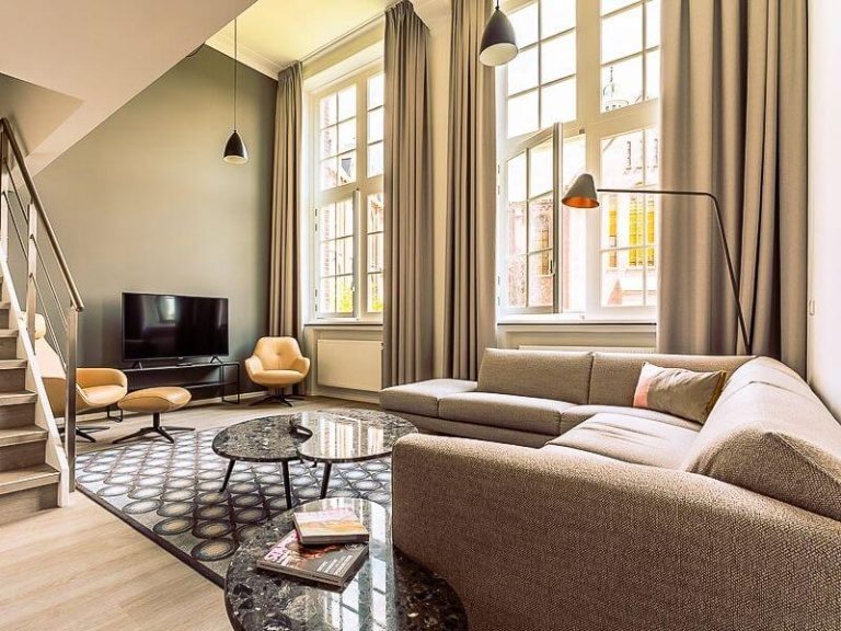Living Room of Serviced apartment by Ingenhousz in Breda, the Netherlands