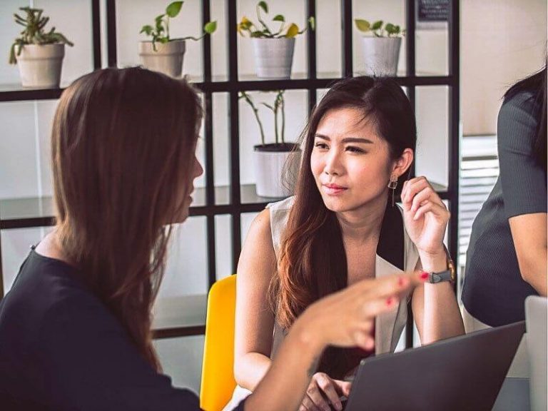 Business Meeting Women Office